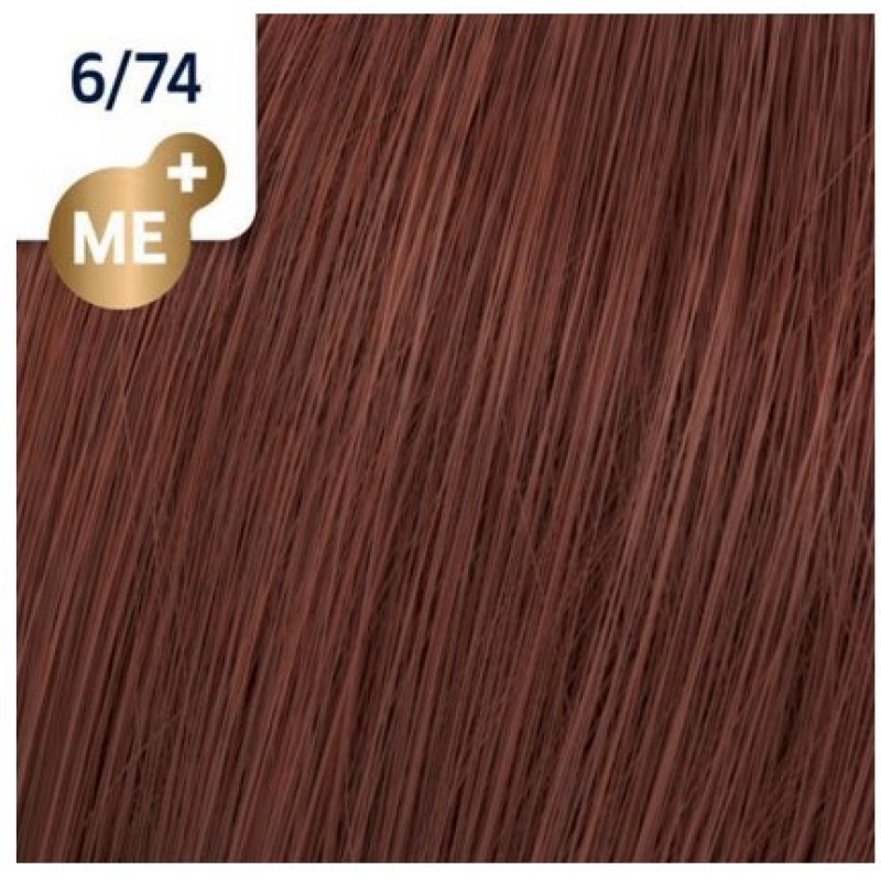 Wella Koleston Perfect Me Permanent Hair Color 6/74 Deep Browns 60ml