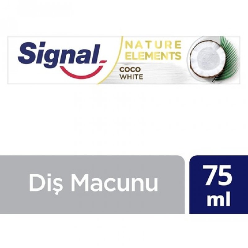Signal Integral 8 Antibacterial Toothpaste Nature Elements Coconut 75ml