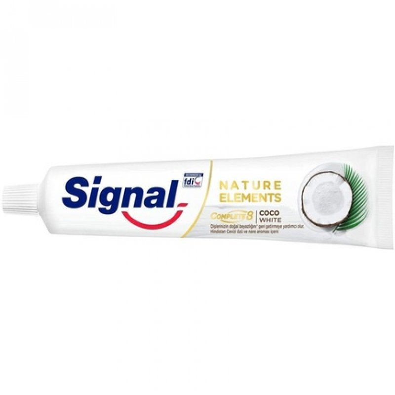 Signal Integral 8 Antibacterial Toothpaste Nature Elements Coconut 75ml