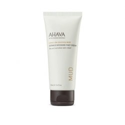 AHAVA Dermud Intensive Foot Cream for Dry Cracked Heels and Feet 3.4 fl.oz
