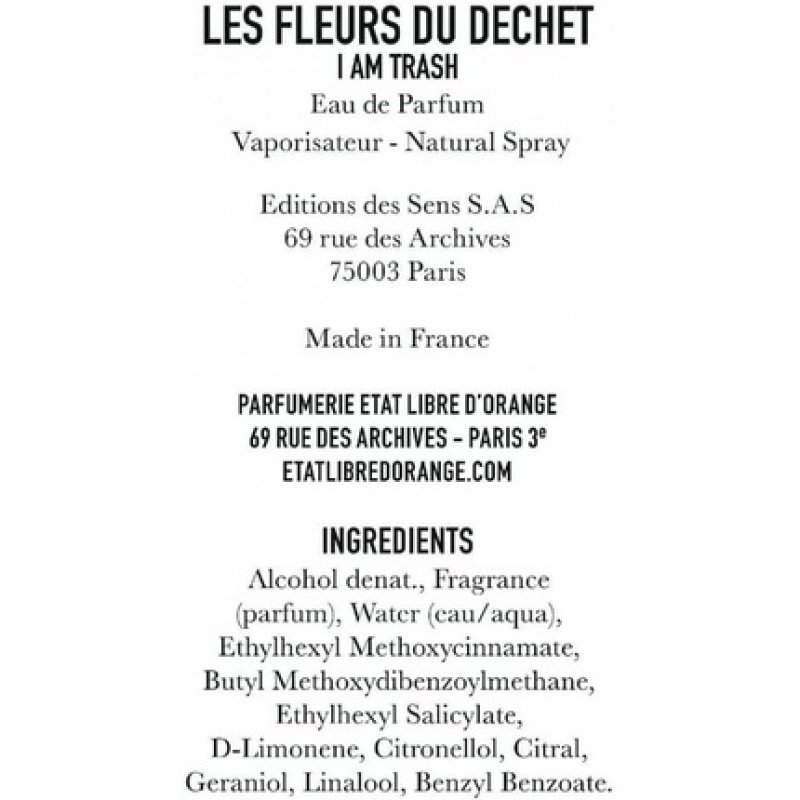 Etat Libre d'Orange I Am Trash Eau de Parfum 50ml Original