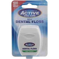 Beauty Formulas Active Mint Waxed Dental Floss