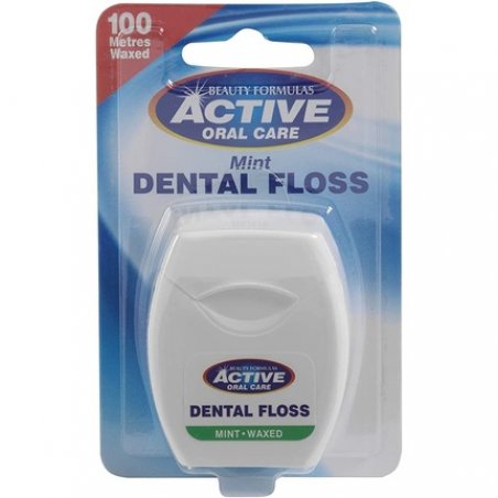 Beauty Formulas Active Mint Waxed Dental Floss