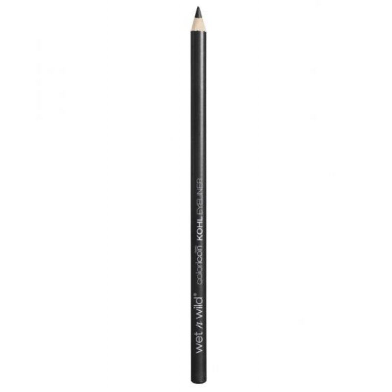 Wet 'n' Wild Color Icon Kohl Eyeliner Pencil for Eye Makeup with Intense and Hyper-pigmented Effect - Baby's Got Black