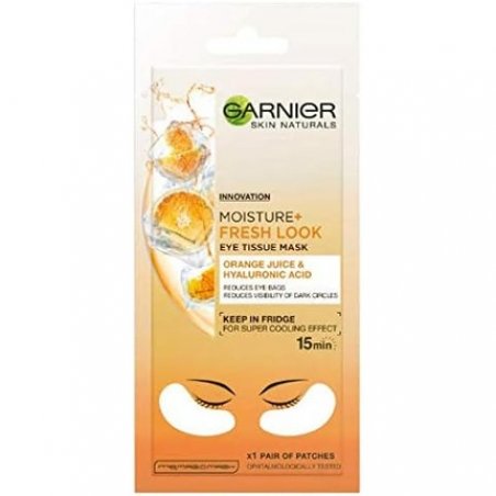 Garnier Moisture Fresh Look Eye Mask Pair Orange 6g