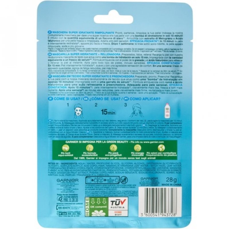 Garnier Skinactive Hydrabomb Revitalizing Face Mask 50 ml