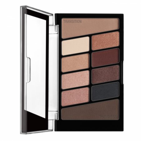 wet n wild Color Icon 10 Pan Palette ombre à paupière 8,5 g 757A Nude Awakening Mat, Satin