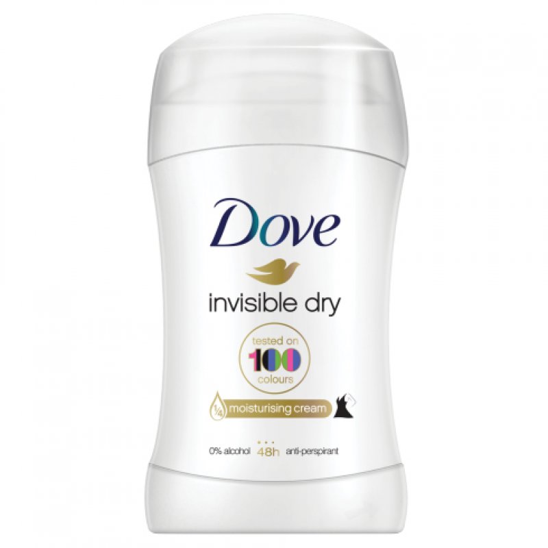 Dove Invisible Dry Antiperspirant Stick 40ml