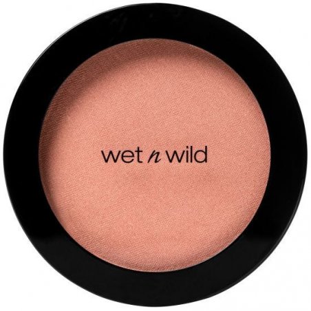 Wet n Wild Color Icon Blush Pearlescent Pink Pressed Powder with Silky Formula - Vegan