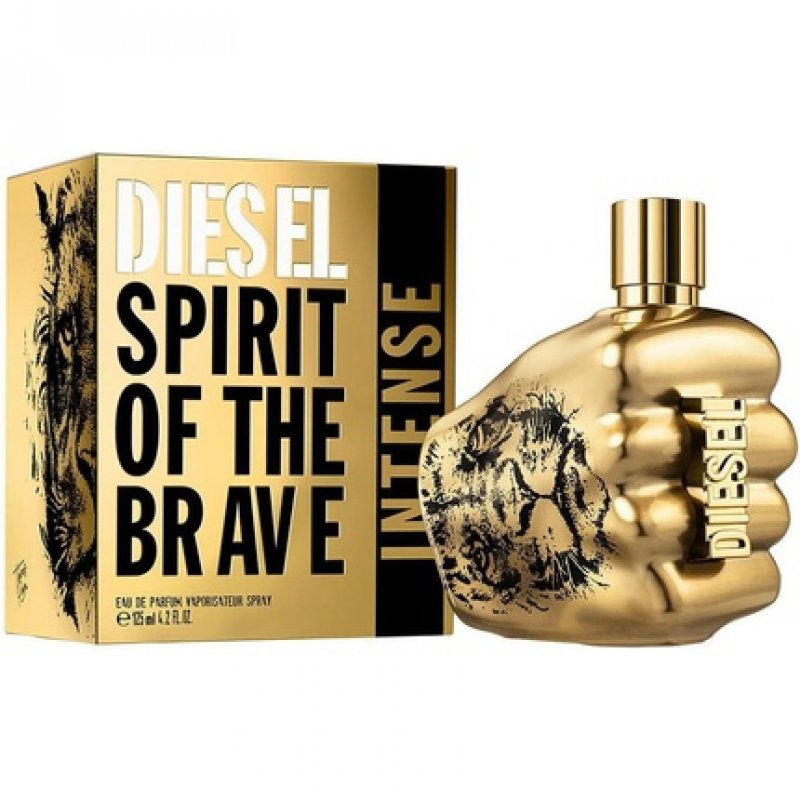 Diesel Spirit Of The Brave Intense Eau de Toilette Aftershave Perfume For Men Fresh Fragrance 125ml