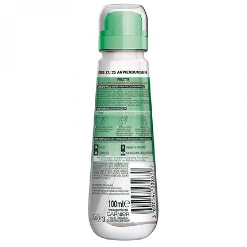 Garnier Fructis Watermelon Invisible Dry Shampoo 100ml