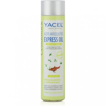 Yacel Cellublock Express Oil Draining and Reducing Anti-Cellulite Oil Black 150ml