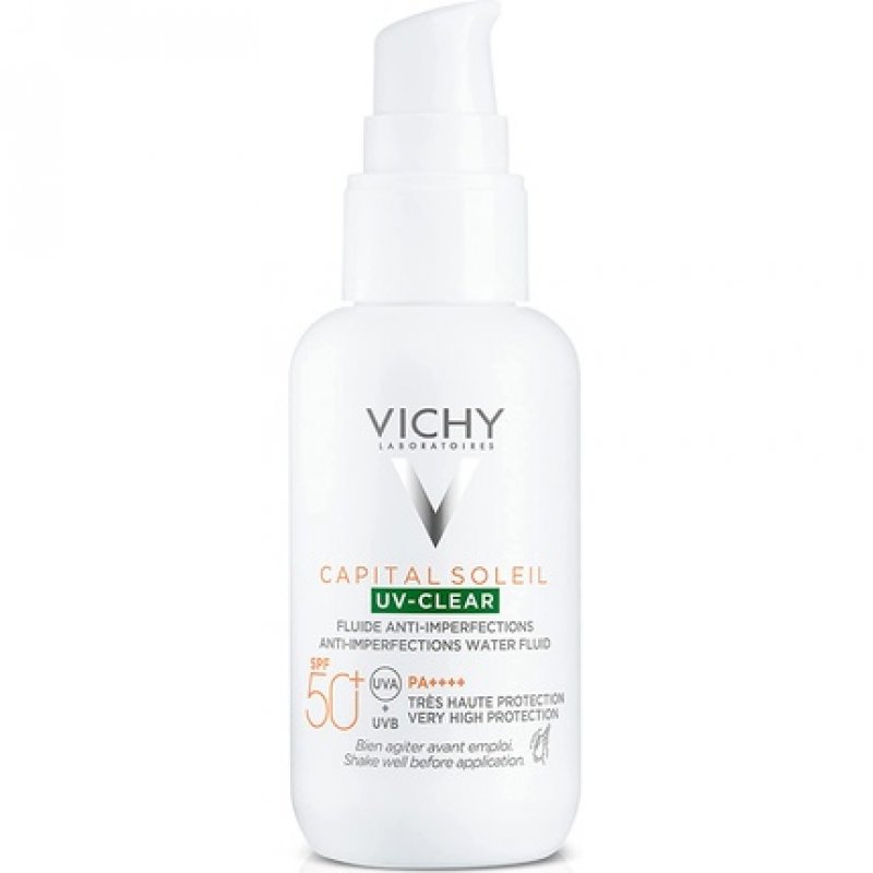 Vichy Capital Soleil UV Clear Anti Blemish Fluid SPF50 40ml
