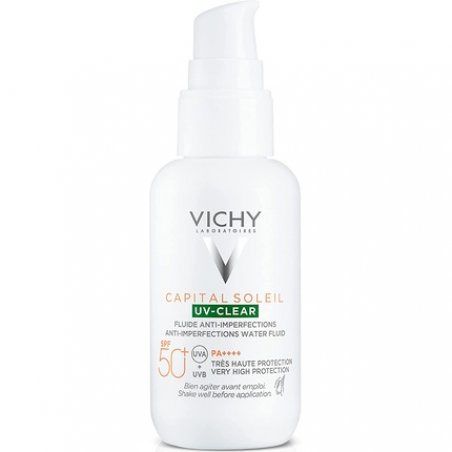 Vichy Capital Soleil UV Clear Anti Blemish Fluid SPF50 40ml