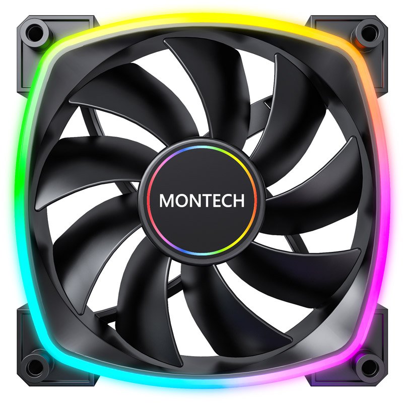 Montech AX140 PWM - schwarz