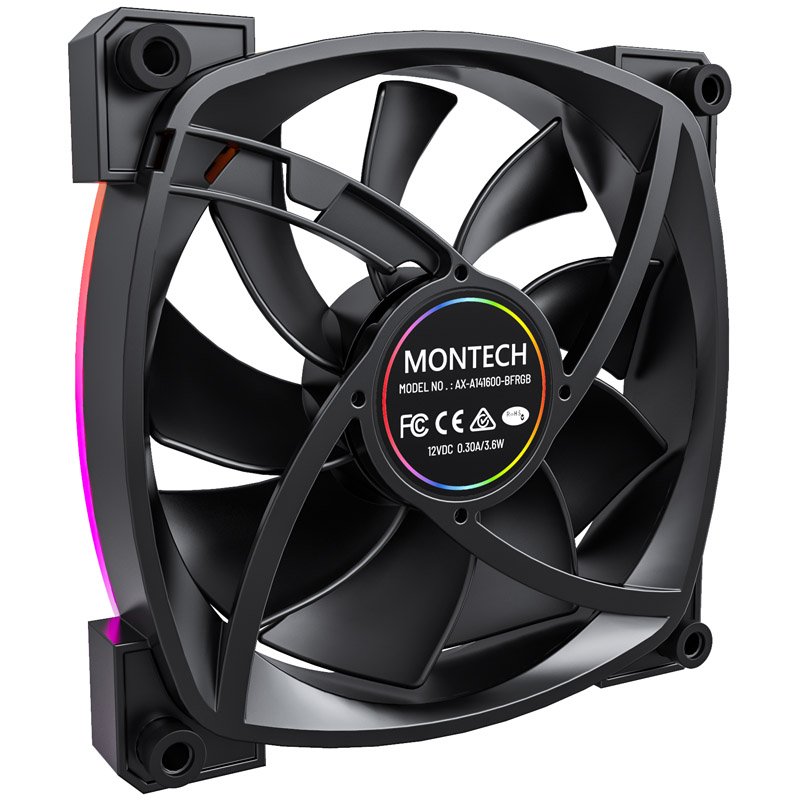 Montech AX140 PWM - schwarz