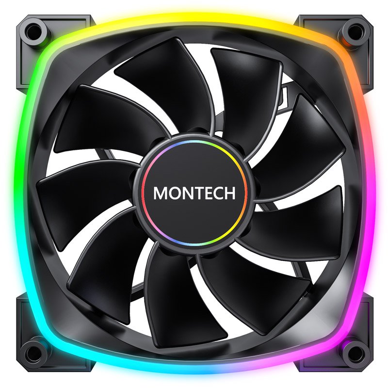 Montech RX140 PWM - schwarz