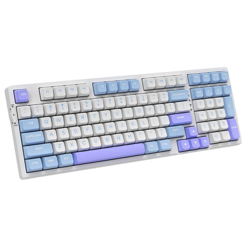 VGN V98Pro V2 Gaming Tastatur, Steam Wave Pro - Sea Salt (US)