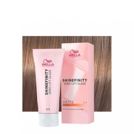 Wella Shinefinity Color Glaze 06/73 Caramel Chocolate Hair Color 60ml