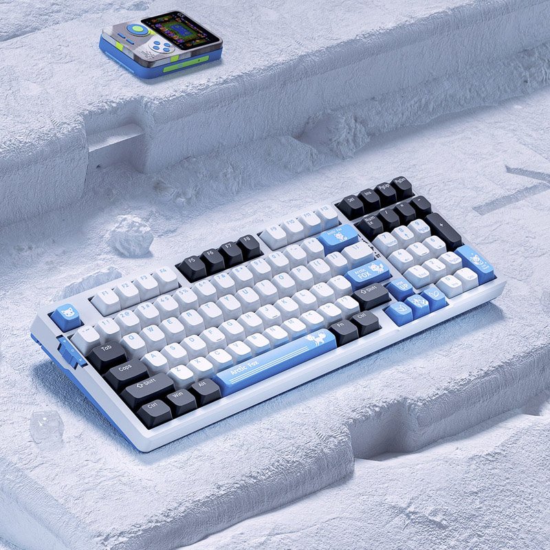 VGN V98Pro V2 Gaming Tastatur, Arctic Fox - Limited Edition (US)