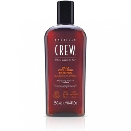 American Crew Daily Cleansing Shampoo Vegan and Silicone Free 250ml
