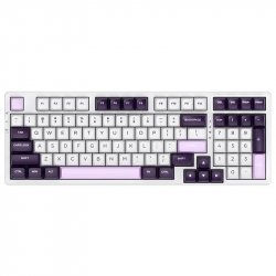 VGN V98Pro V2 Gaming Tastatur, Crystal Wine - Blackcurrant (US)