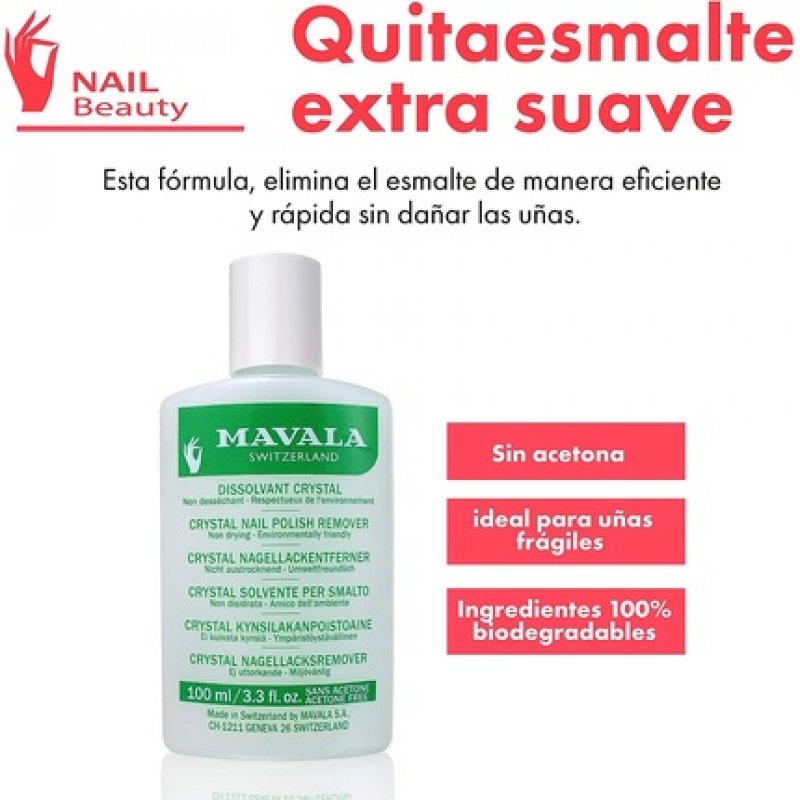 Mavala Crystal Nail Polish Remover