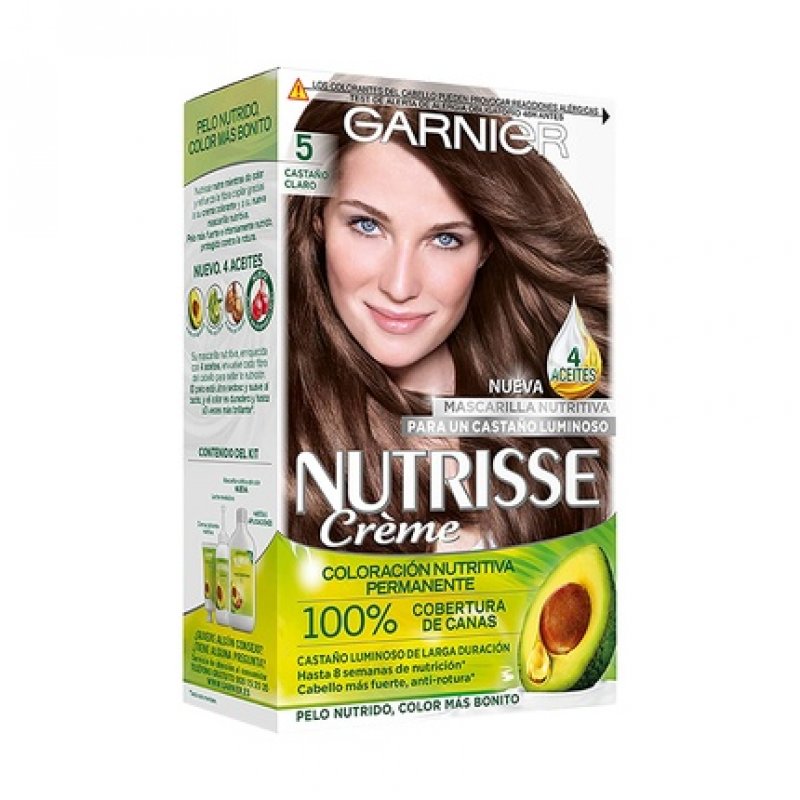 Garnier Nutrisse Crème Nourishing Color 5 Light Brown