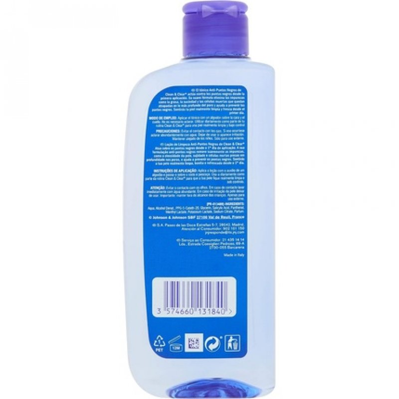 Clean & Clear Blackhead Tonic Cleanser 200ml