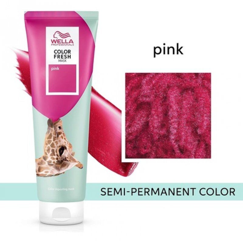 Wella Professionals Color Fresh Semi-Permanent Hair Mask 150ml Pink