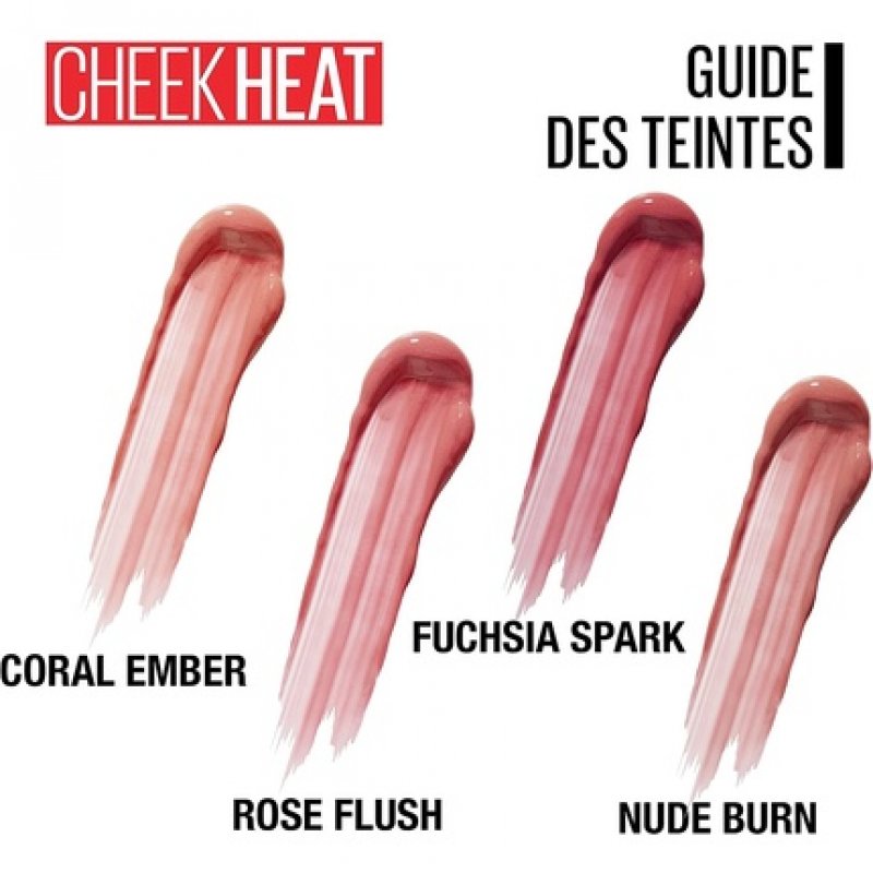 Maybelline New York Cheek Heat Cream Blush 20 Rose Flash 10ml