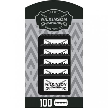Wilkinson Sword Classic Double Edge Razorblades 100 Blades