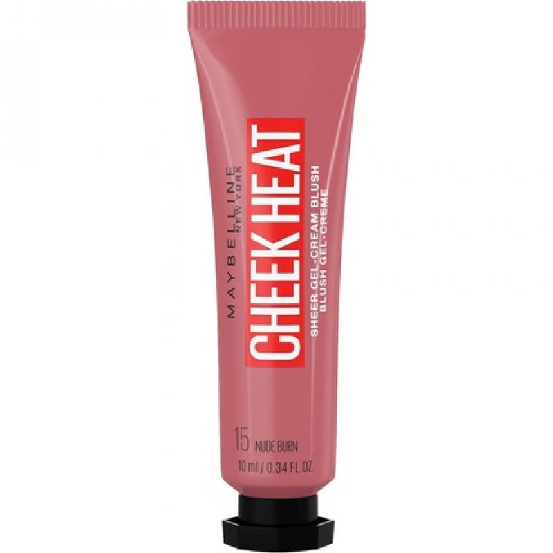 Maybelline Cheek Heat Sheer Gel-cream Blush 15 Nude Burn 10ml