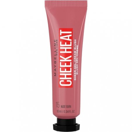 Maybelline Cheek Heat Sheer Gel-cream Blush 15 Nude Burn 10ml