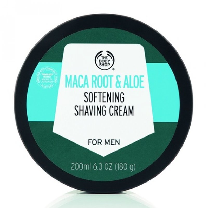 The Body Shop Maca Root and Aloe Softening Shaving Cream 200ml