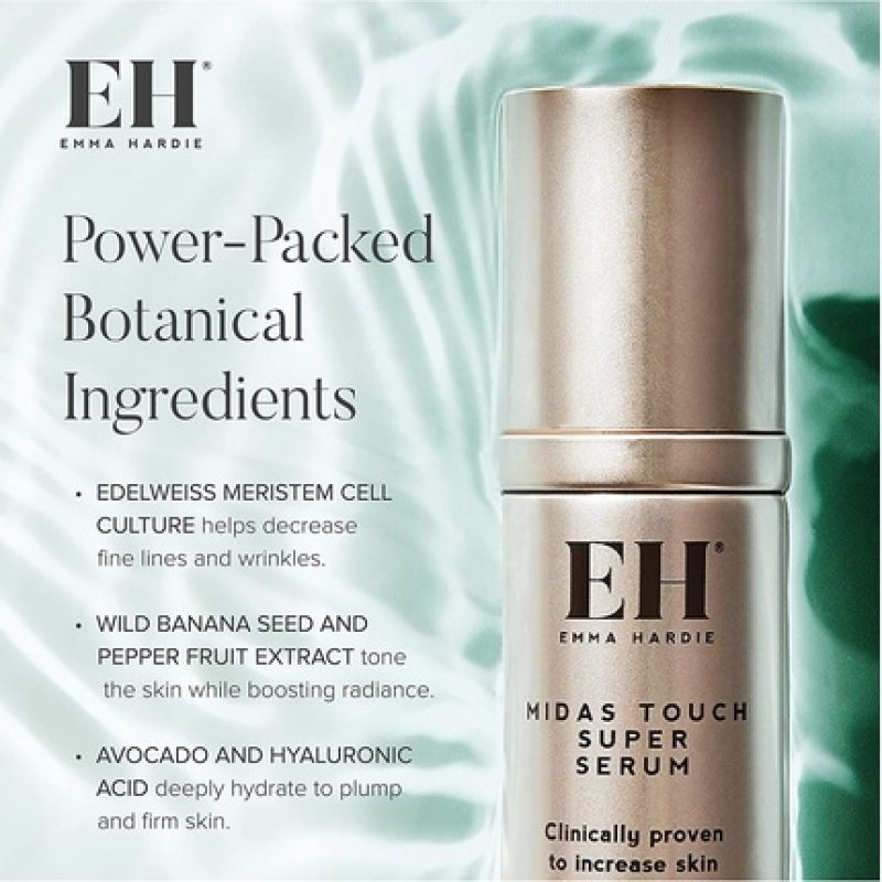 Emma Hardie Midas Touch Super Serum 30ml - Dermatologically Tested for Sensitive Skin