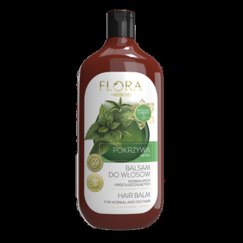 Flora by EcosLab Nettle Balm for Normal and Oily Hair 500ml