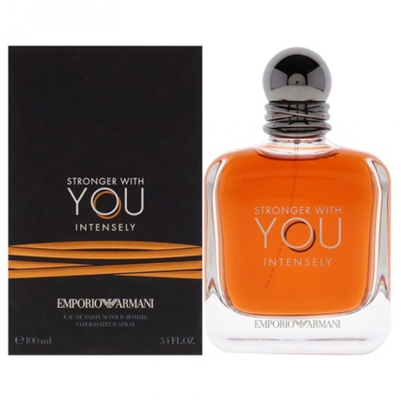 Giorgio Armani Emporio Stronger With You Intensely for Men Eau De Parfum 3.4 Fl Oz