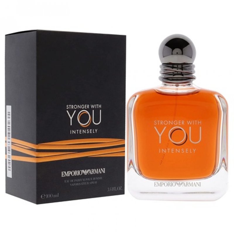Giorgio Armani Emporio Stronger With You Intensely for Men Eau De Parfum 3.4 Fl Oz