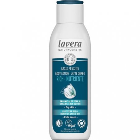 Lavera Basis Sensitive Body Lotion Rich 250ml White