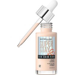 Maybelline Super Stay Skin Tint Foundation with Vitamin C Long-Lasting Vegan Formula Shade 2 02 30ml