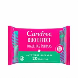 Carefree Aloe Vera Intimate Wipes 20 Units