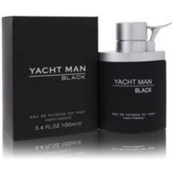 Myrurgia Yacht Man Black Eau De Toilette Spray 3.4 oz 100 ml - Men