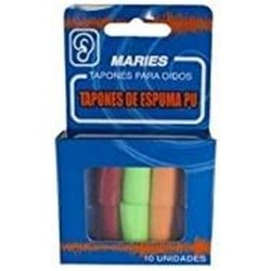 Maries Foam Earplugs 10 Units
