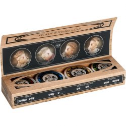 Dear Barber Mini Styling Collection Set Pocket Sized Travel Tins 20ml Fibre 20ml Mattifier 20ml Shaping Cream 20ml