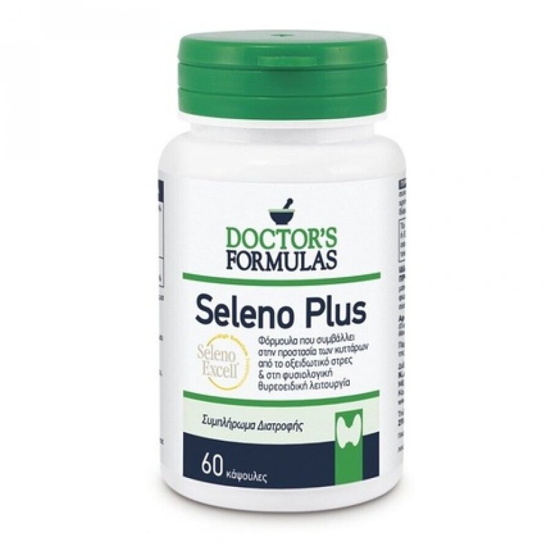 Doctor's Formulas Seleno Plus Formula Normal Thyroid Physiology 60 Capsules