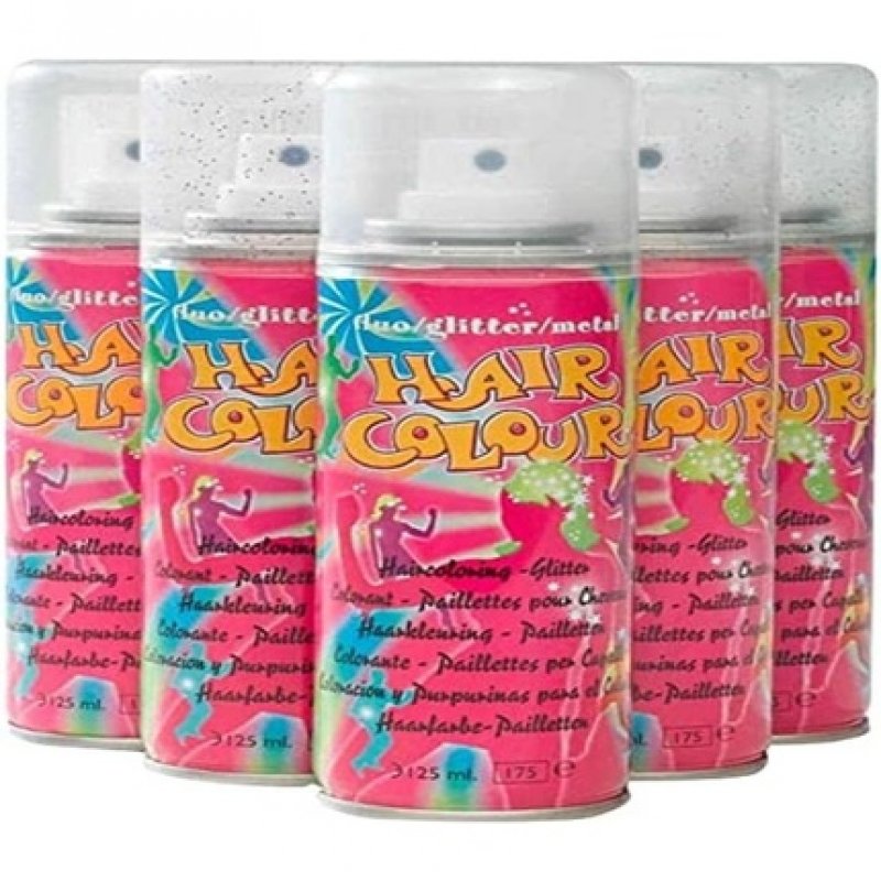 Sibel Glitter Hair Colour Spray Gold 125ml