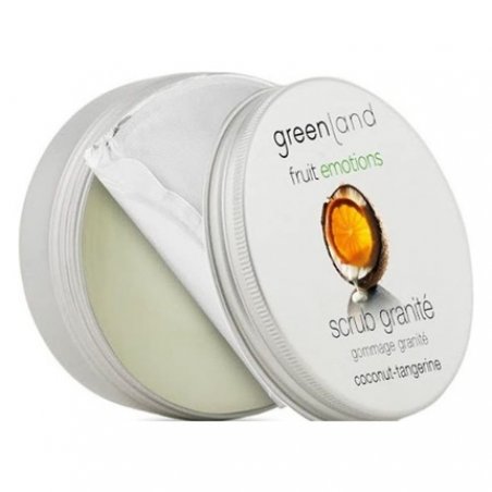 Greenland Scrub Granité Mandarin Coconut 200ml - Vegan Face and Body Scrub