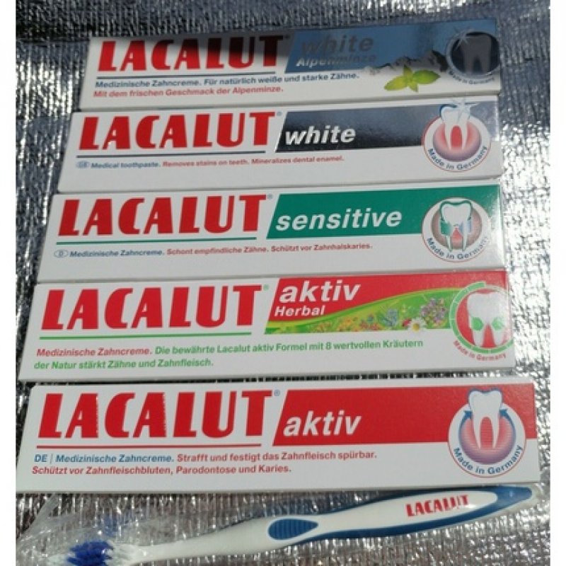 Lacalut Medical Toothpaste 75ml - Original Germany