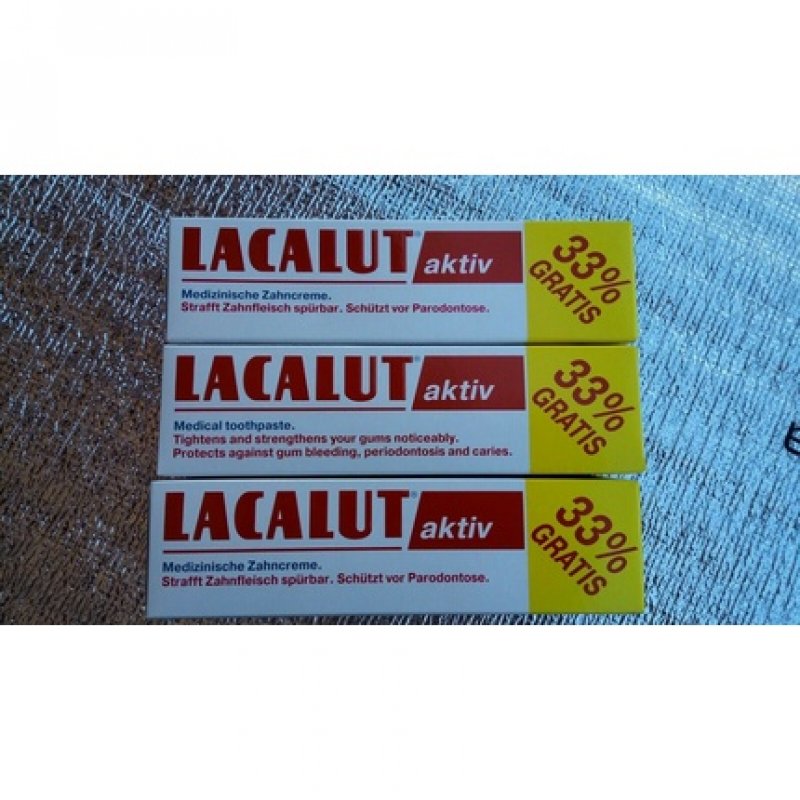 Lacalut Medical Toothpaste 75ml - Original Germany